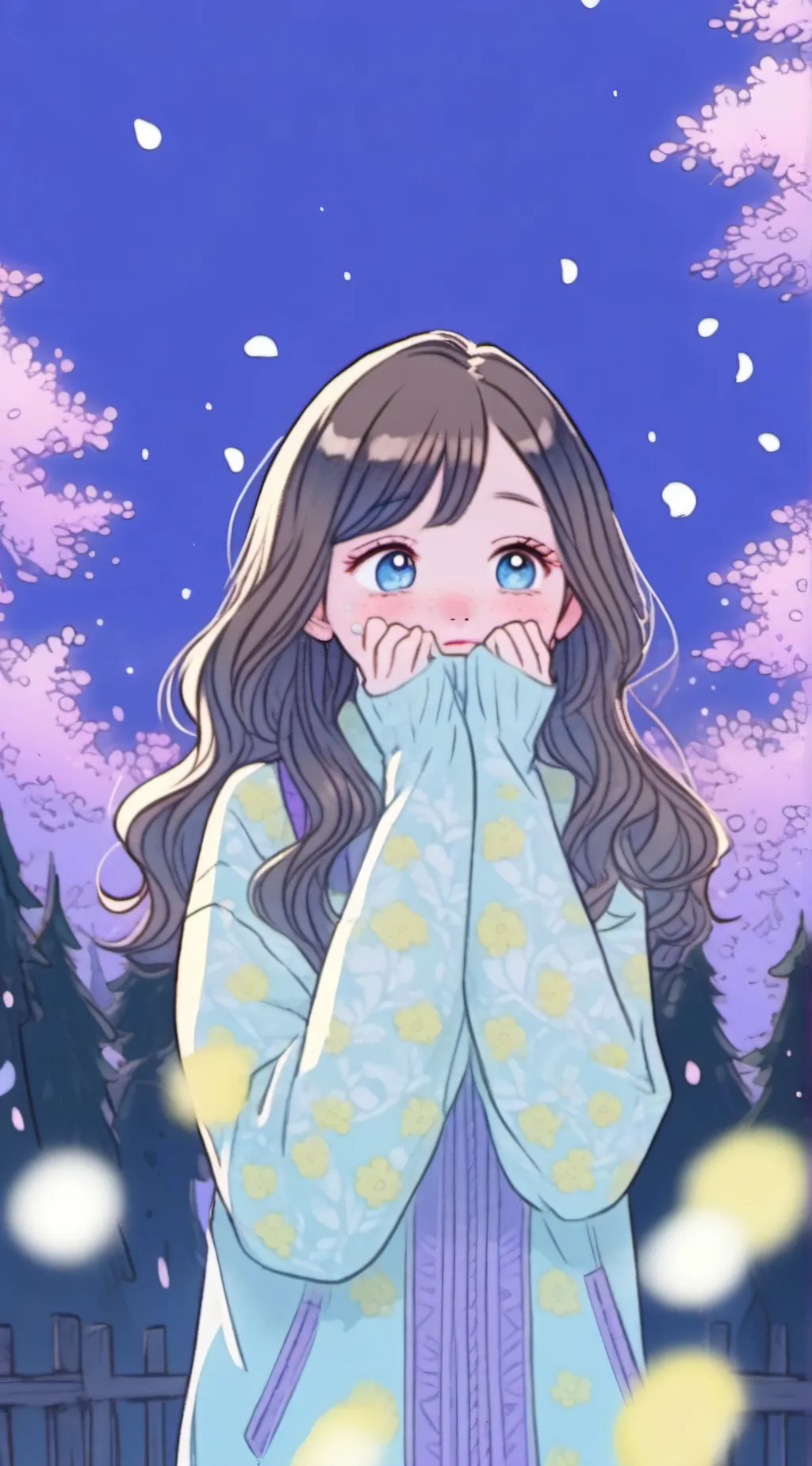 ai character: Talkt to me :) background