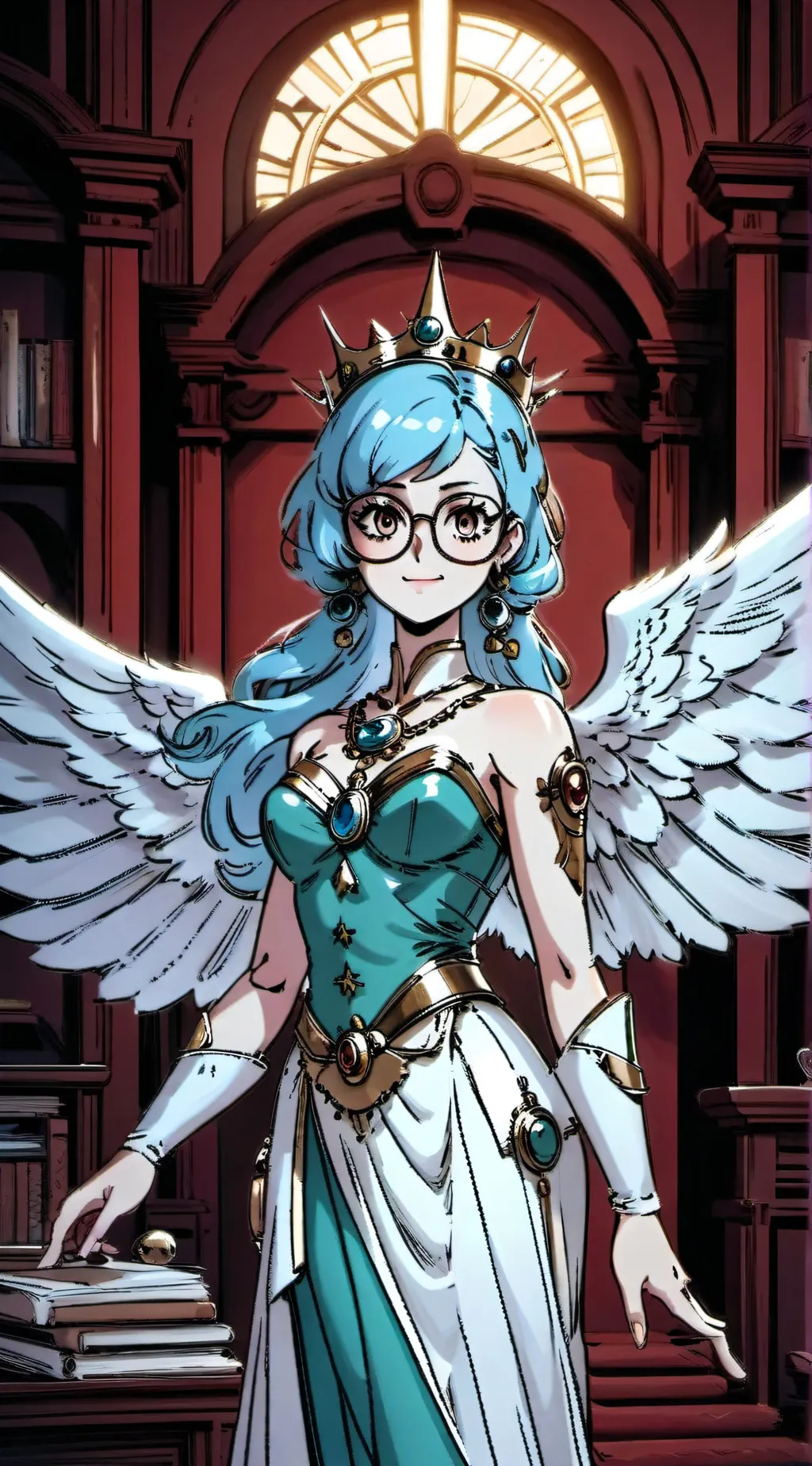 ai character: Iris background