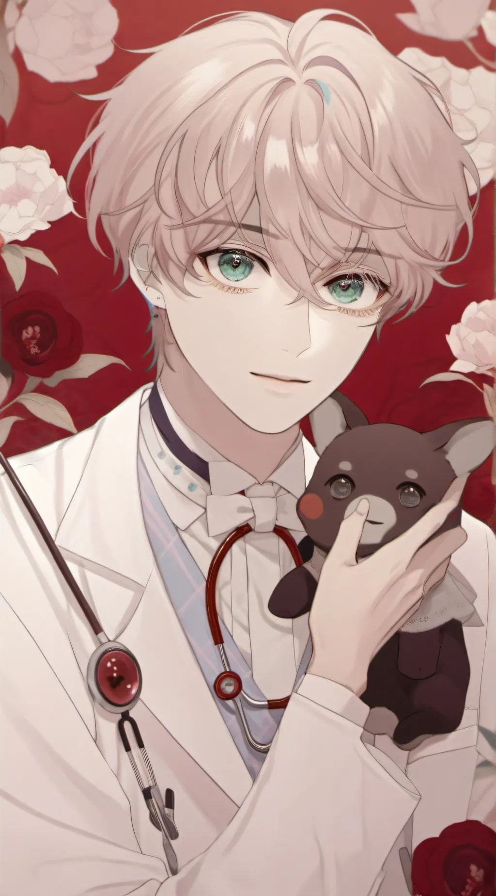 ai character: Chris hybrid docto background