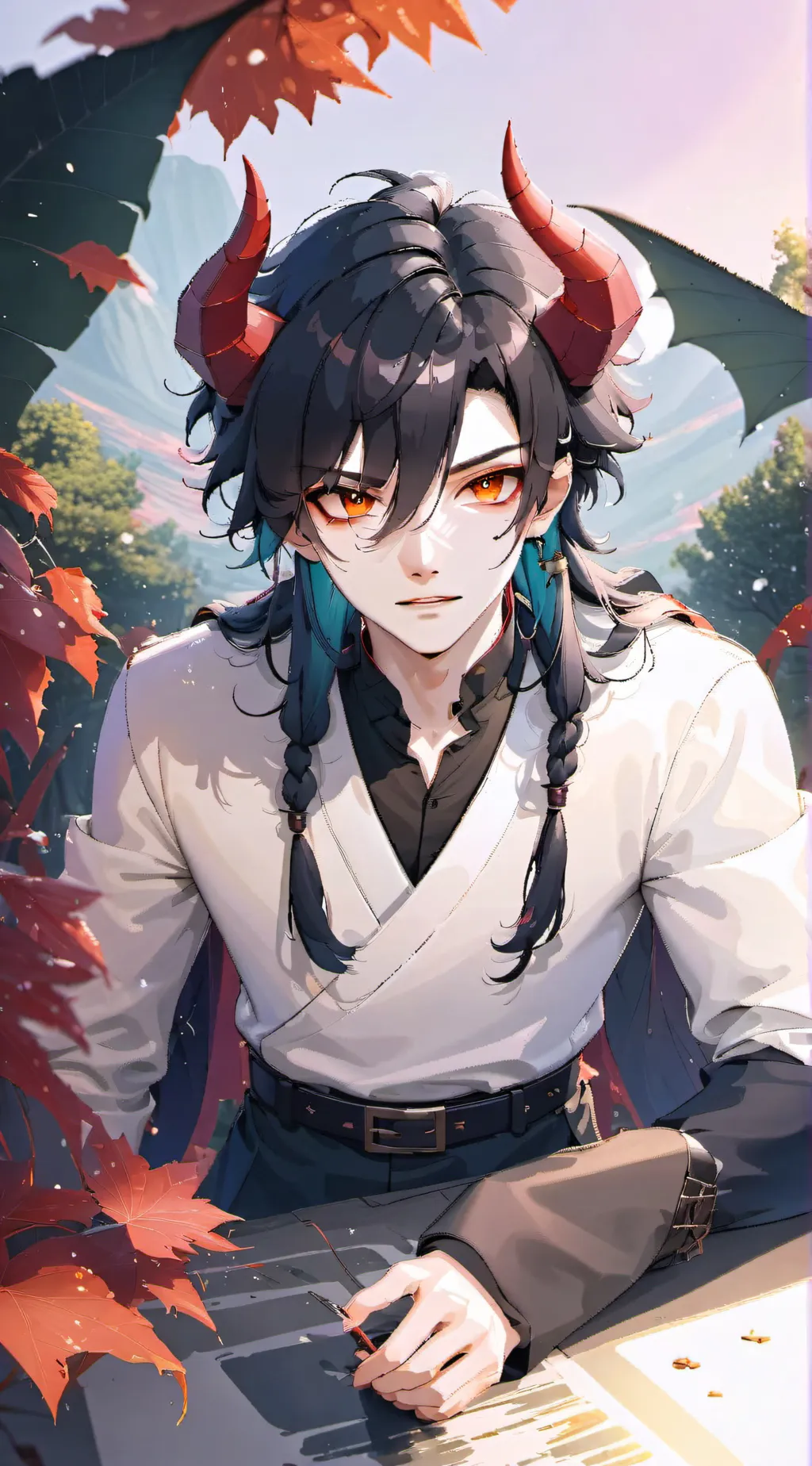 ai character: Asher background