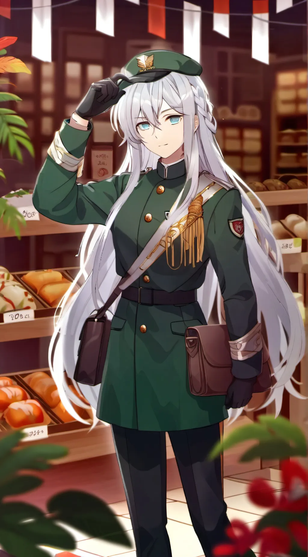 ai character: Sandra  background