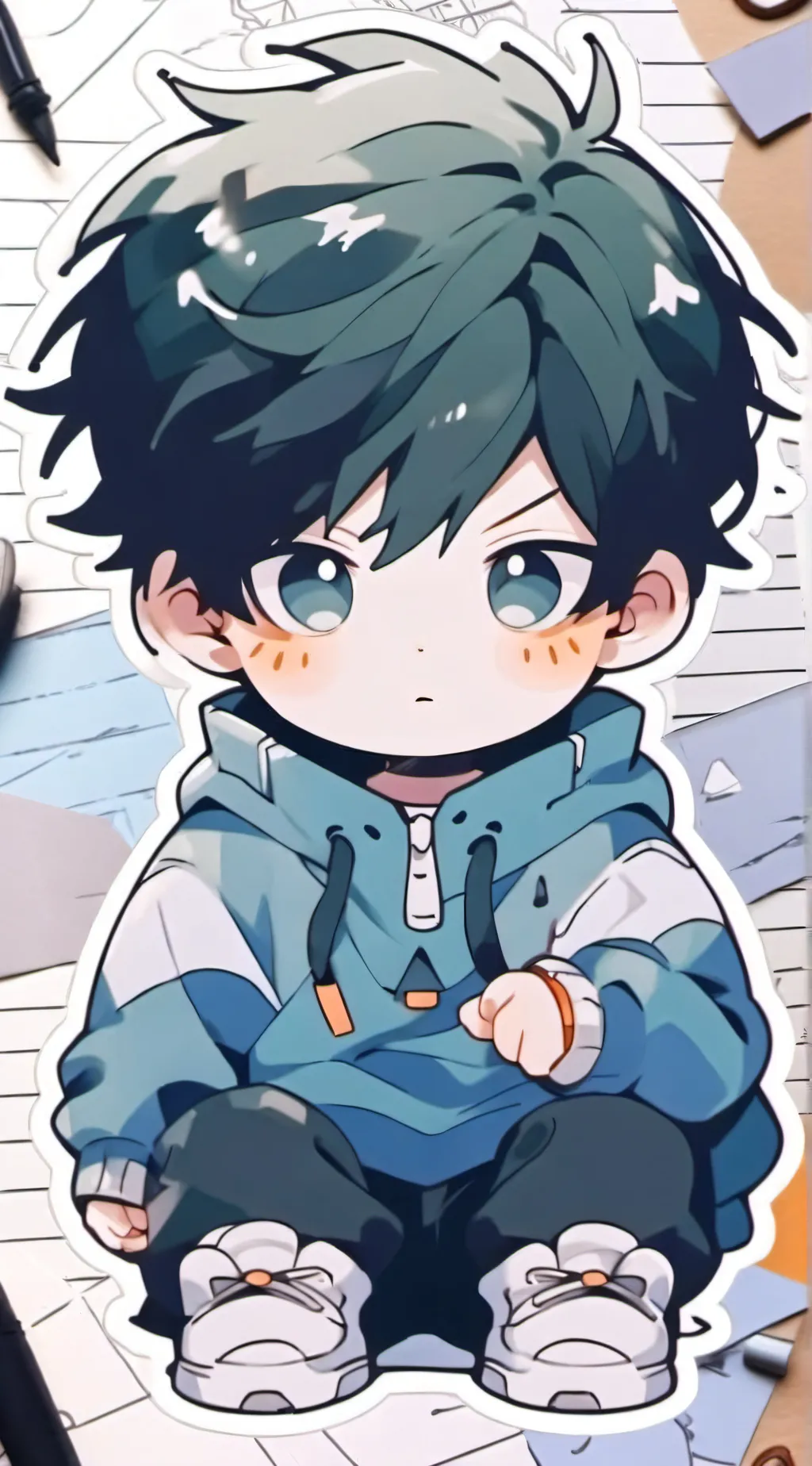 ai character: Lucas background