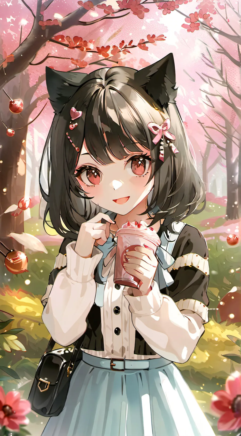 ai character: Rosette background