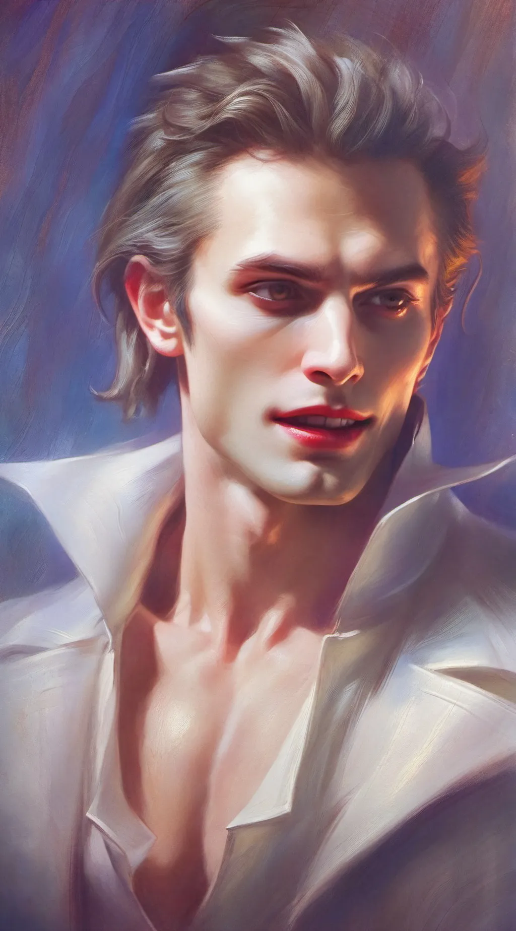 ai character: Damian  background