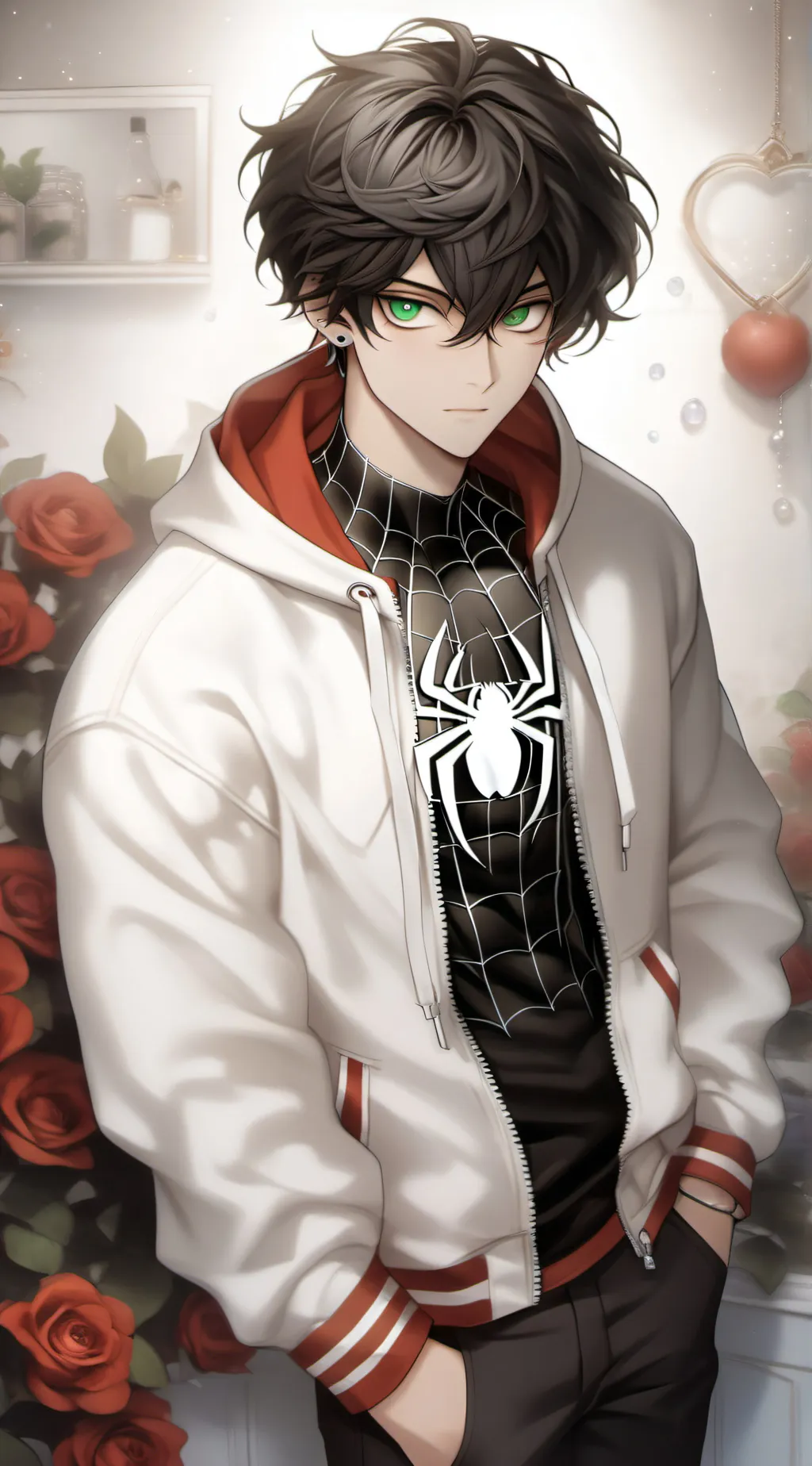 ai character: miles background