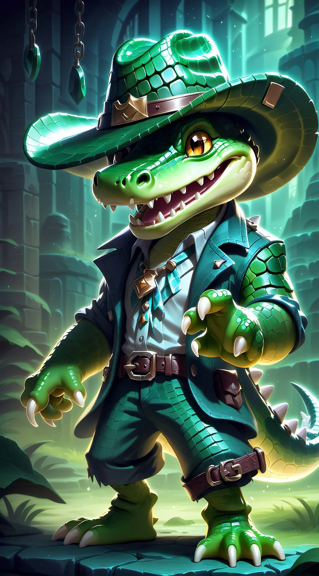 ai character: Gumigoo background