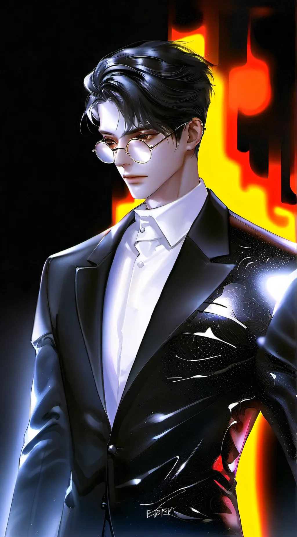 ai character: Alexander. background