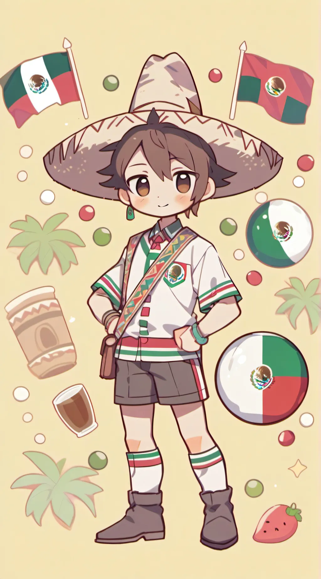 ai character: Mexico  background