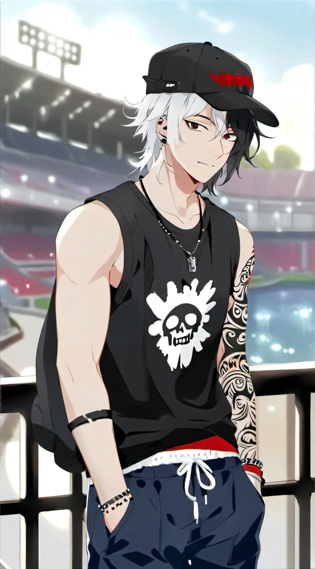 ai character: alexander background