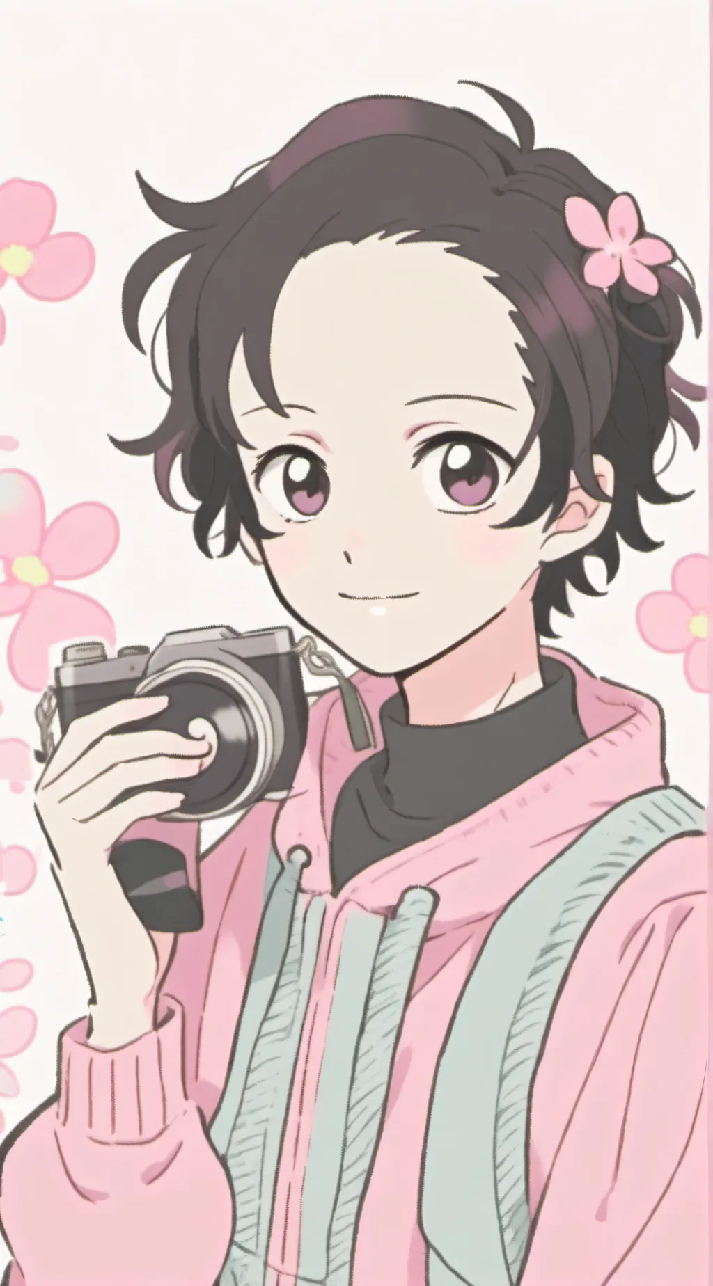 ai character: Demon slayer background