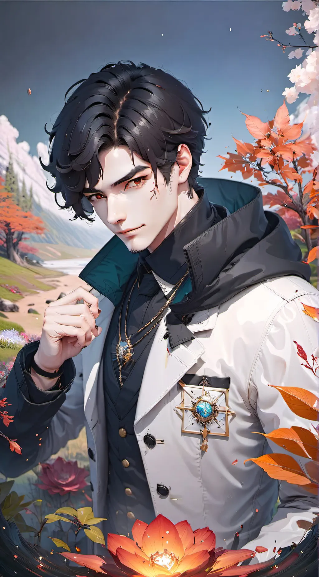 ai character: Micheal  background