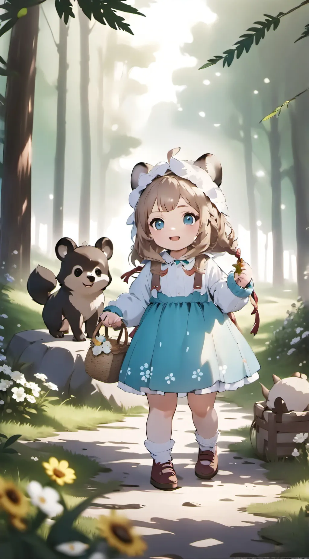 ai character: Catalina background