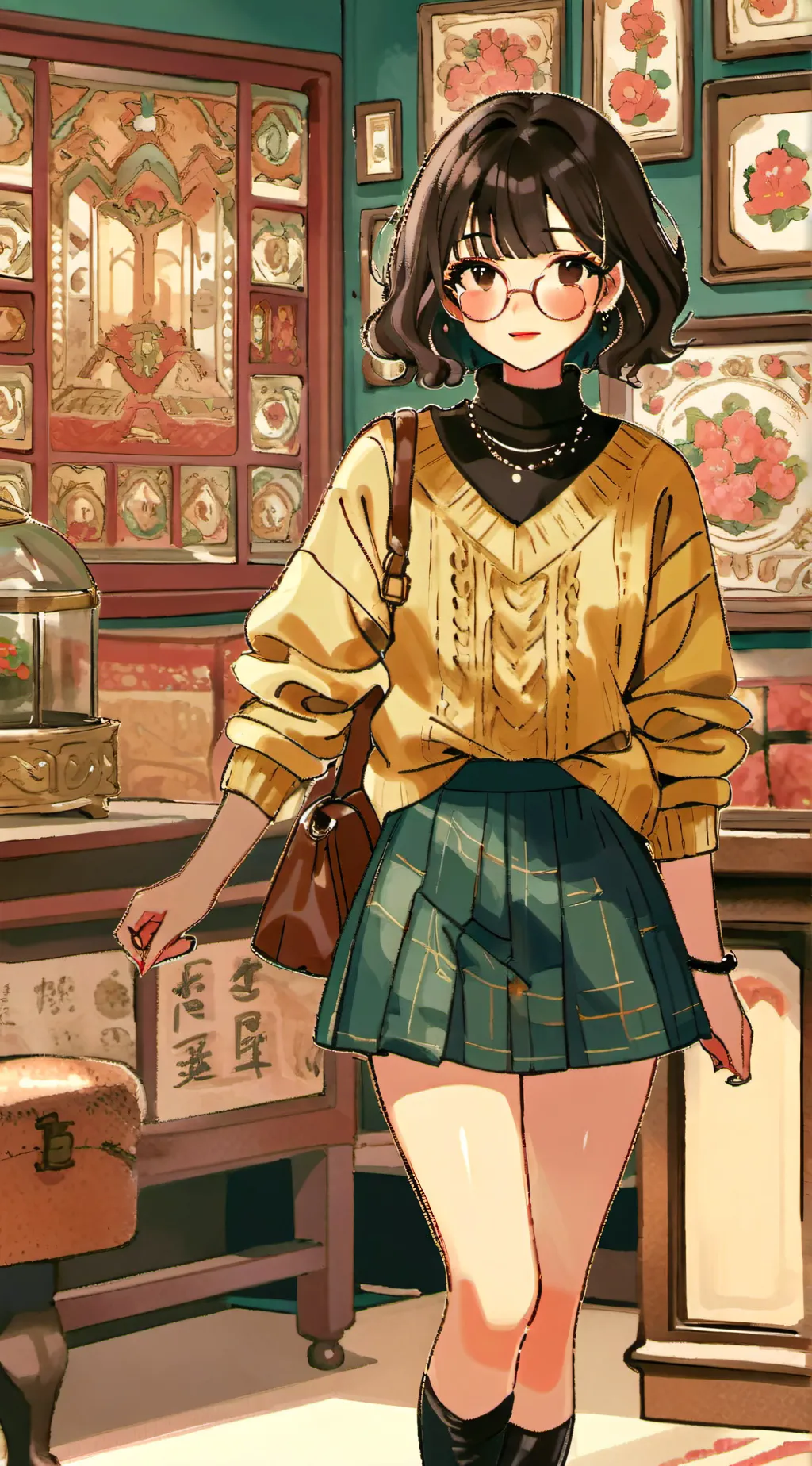 ai character: ella background