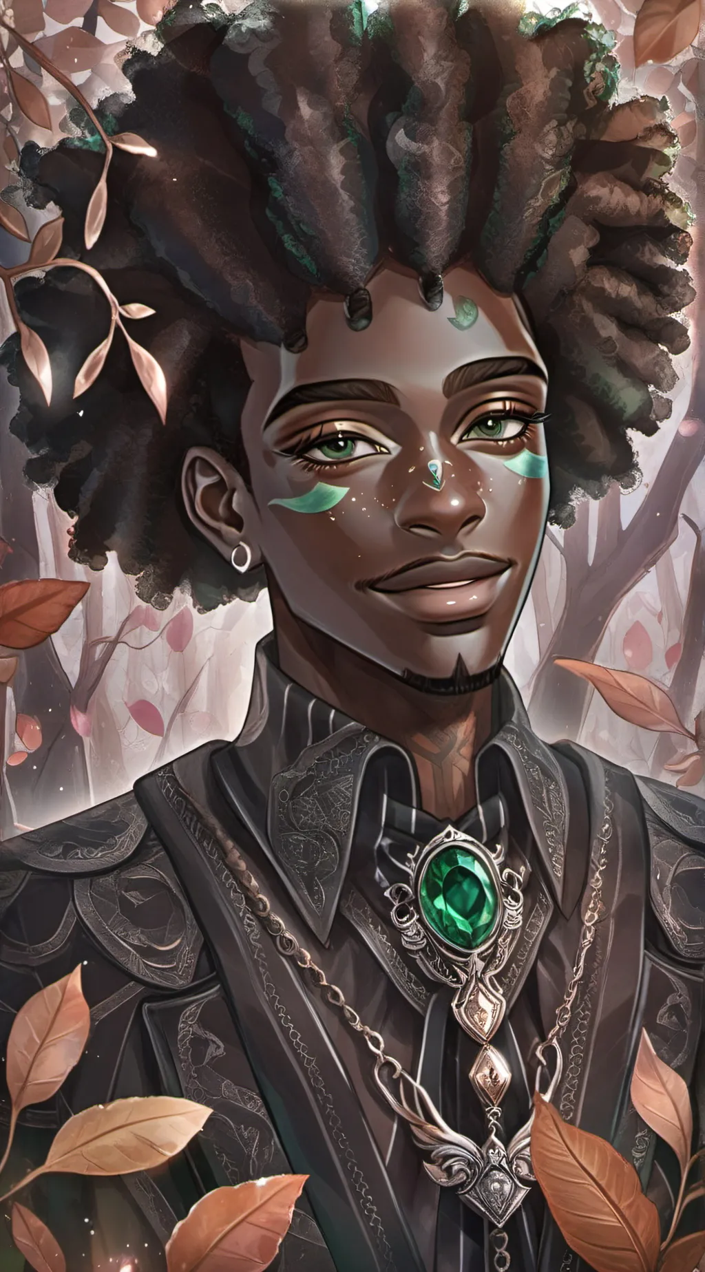 ai character: Malem Amani background