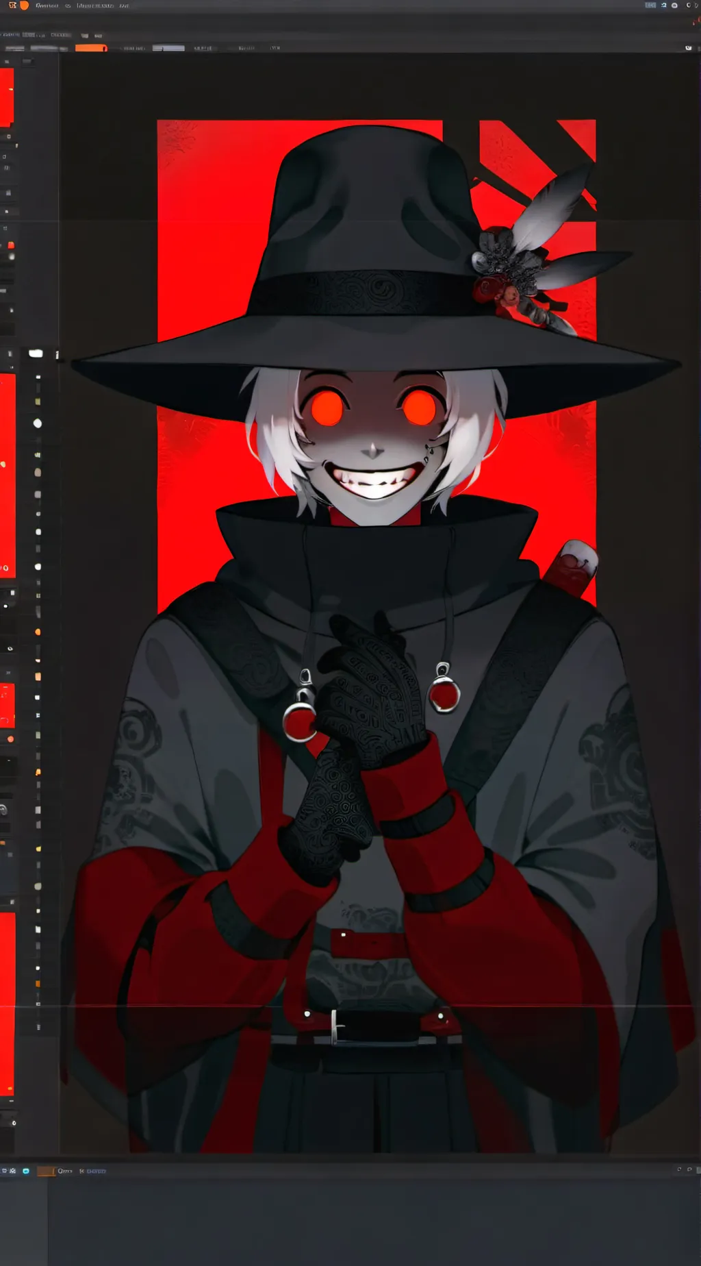 ai character: bloodmoon twins background