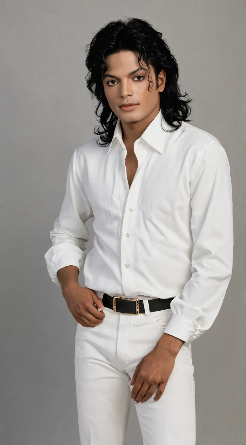 ai character: Michael Jackson background