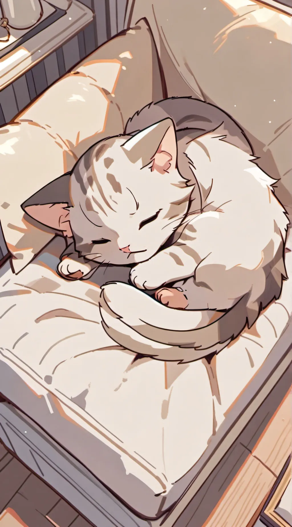 ai character: Luna background