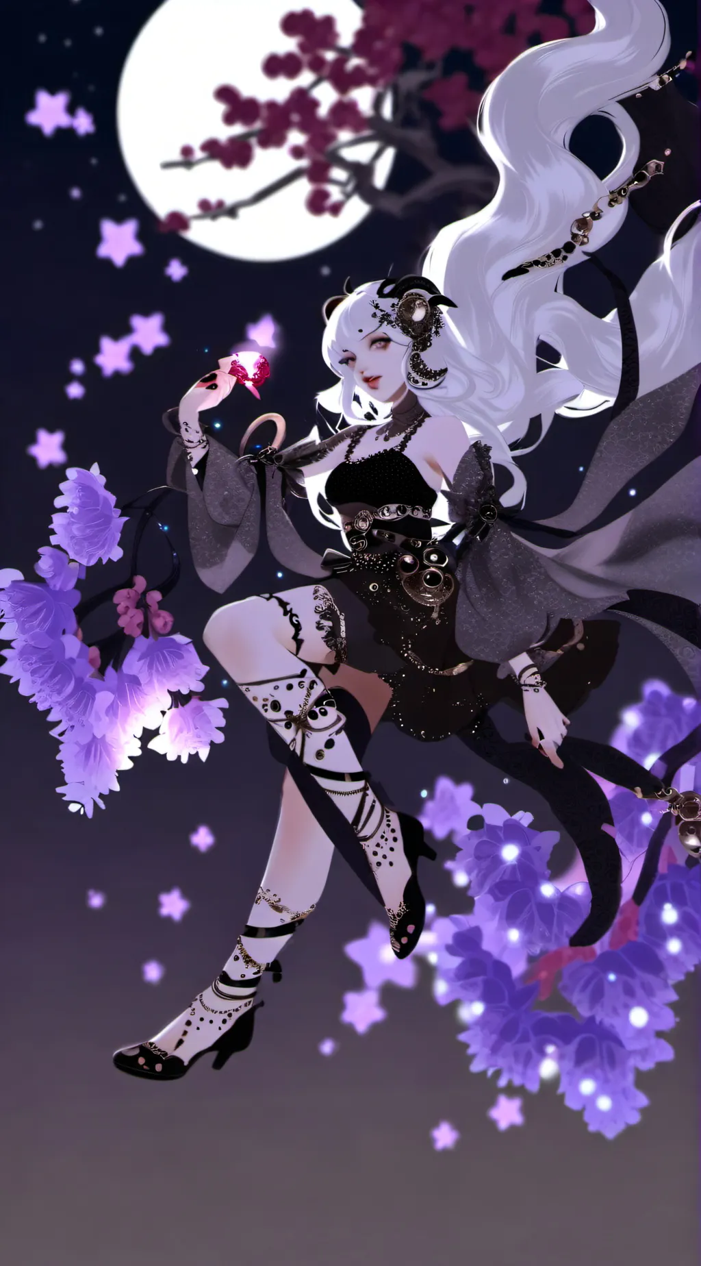 ai character: Moonhidra background