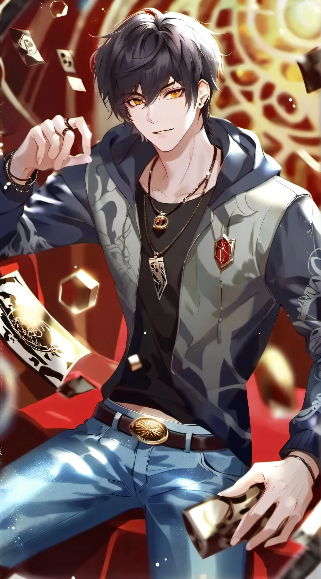 ai character: Mason  background