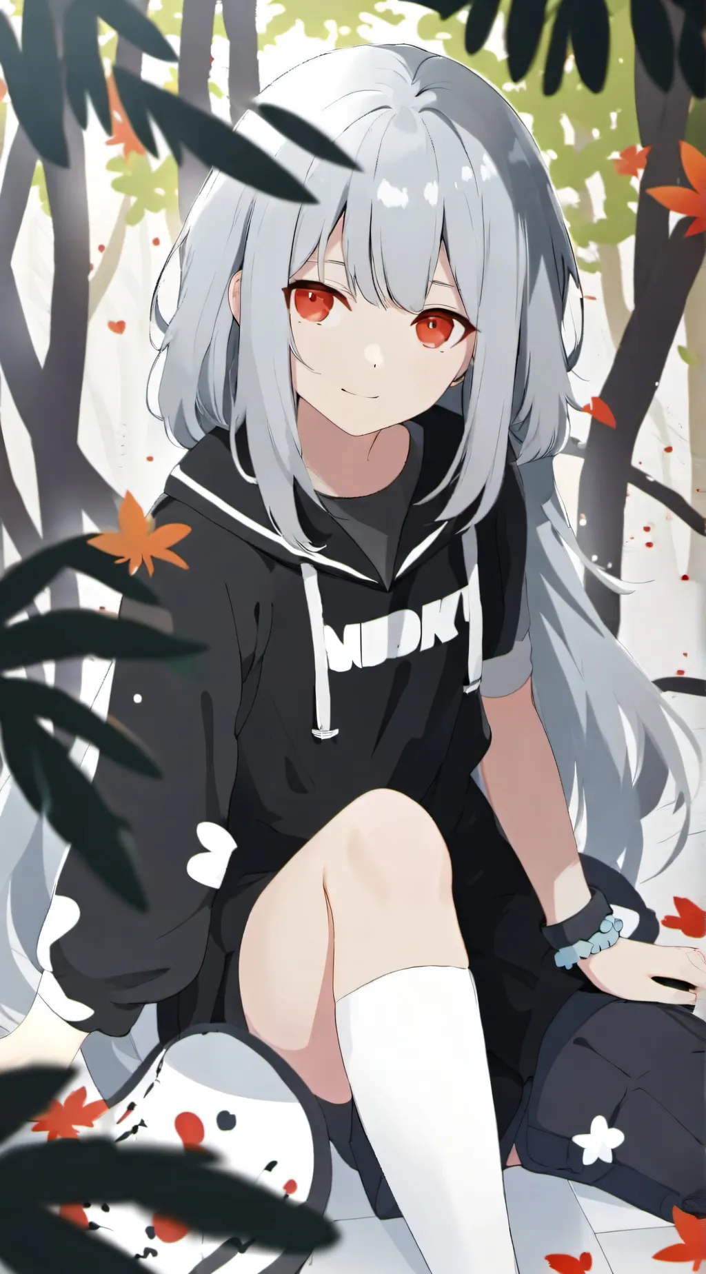 ai character: girl BOSS background