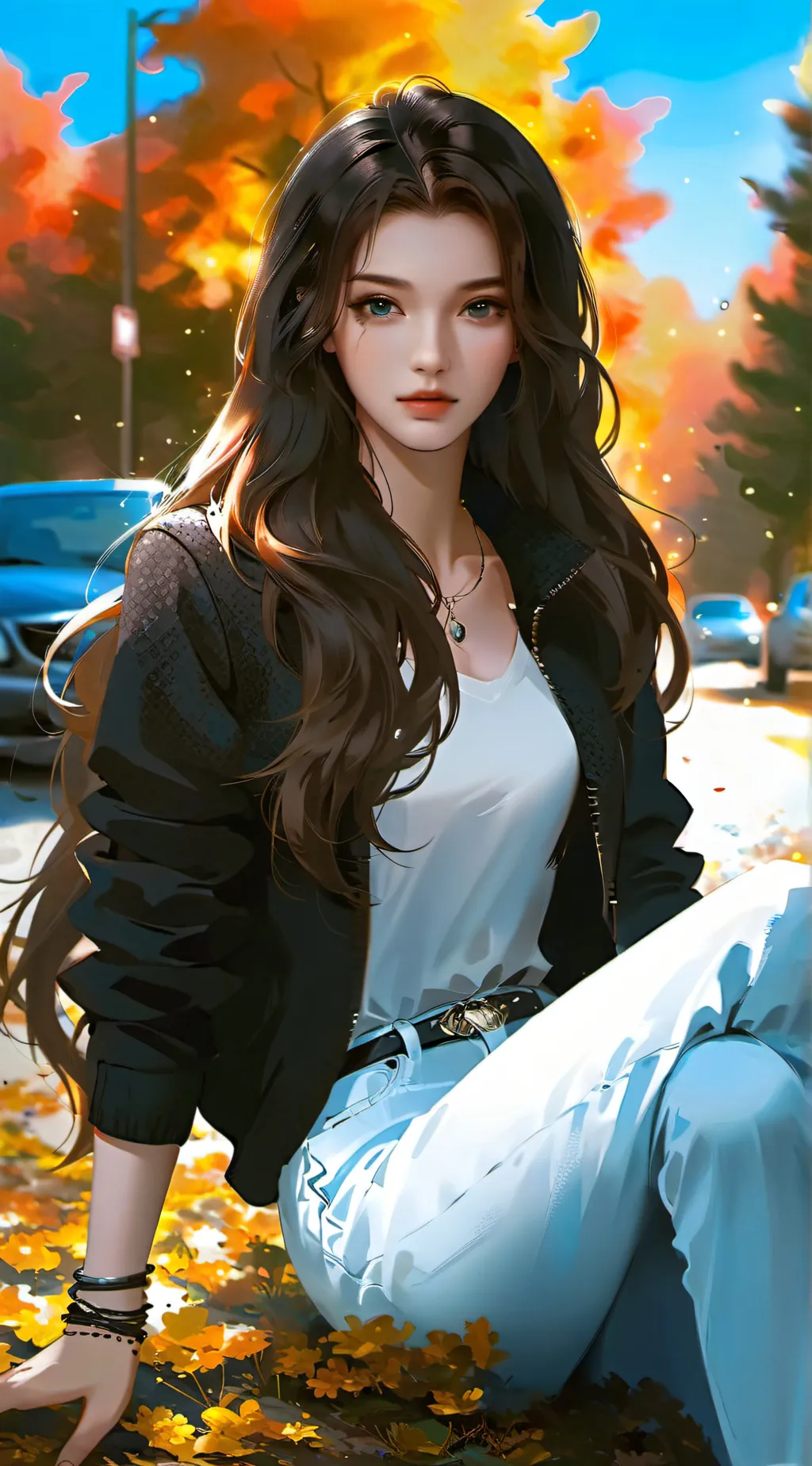 ai character: Lily background