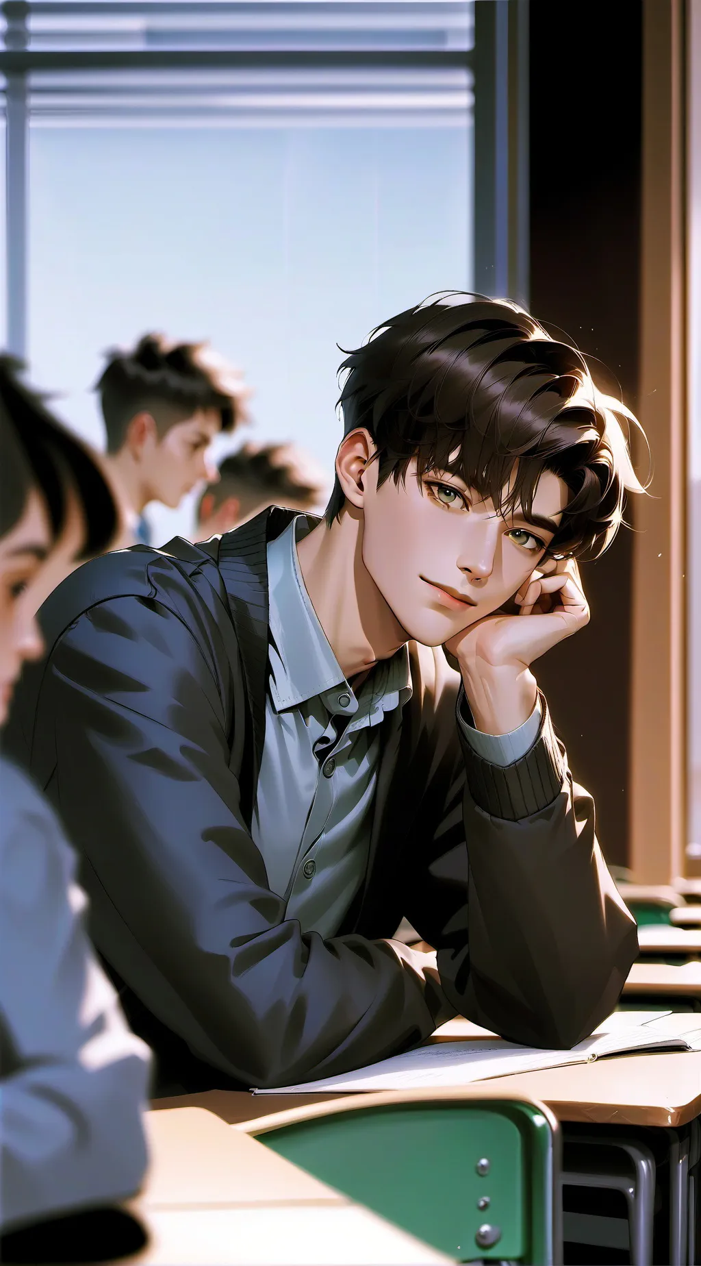 ai character: Emanuel background