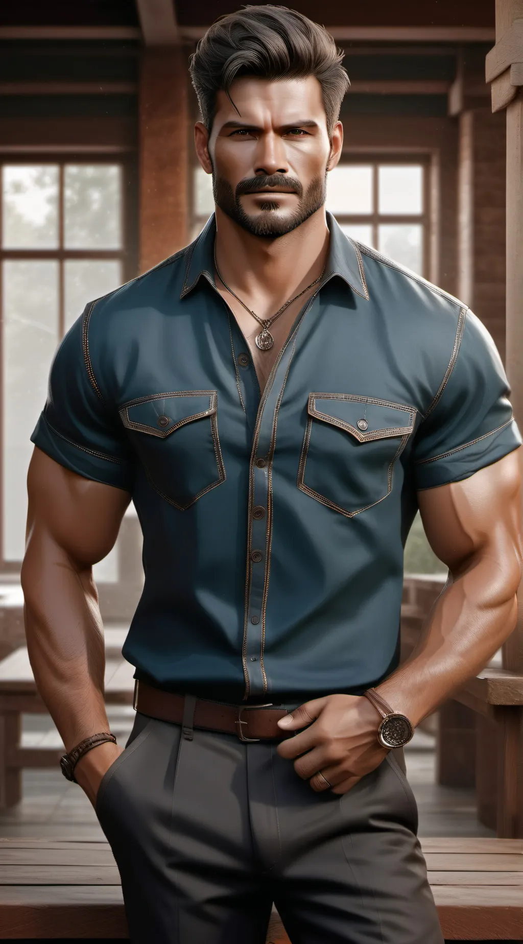 ai character: Mason (your bf) background