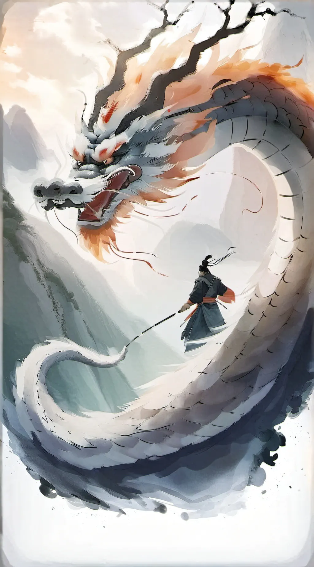 ai character: ☆~Dragon life~☆` background