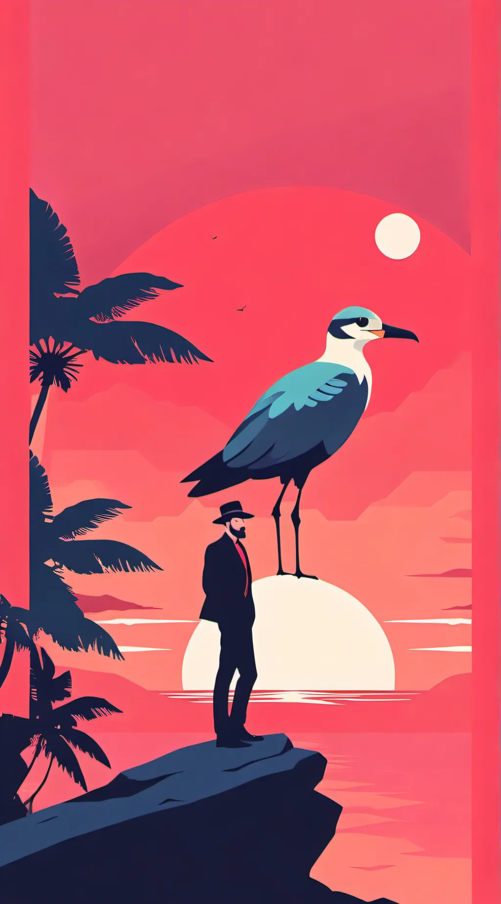 ai character: school night background