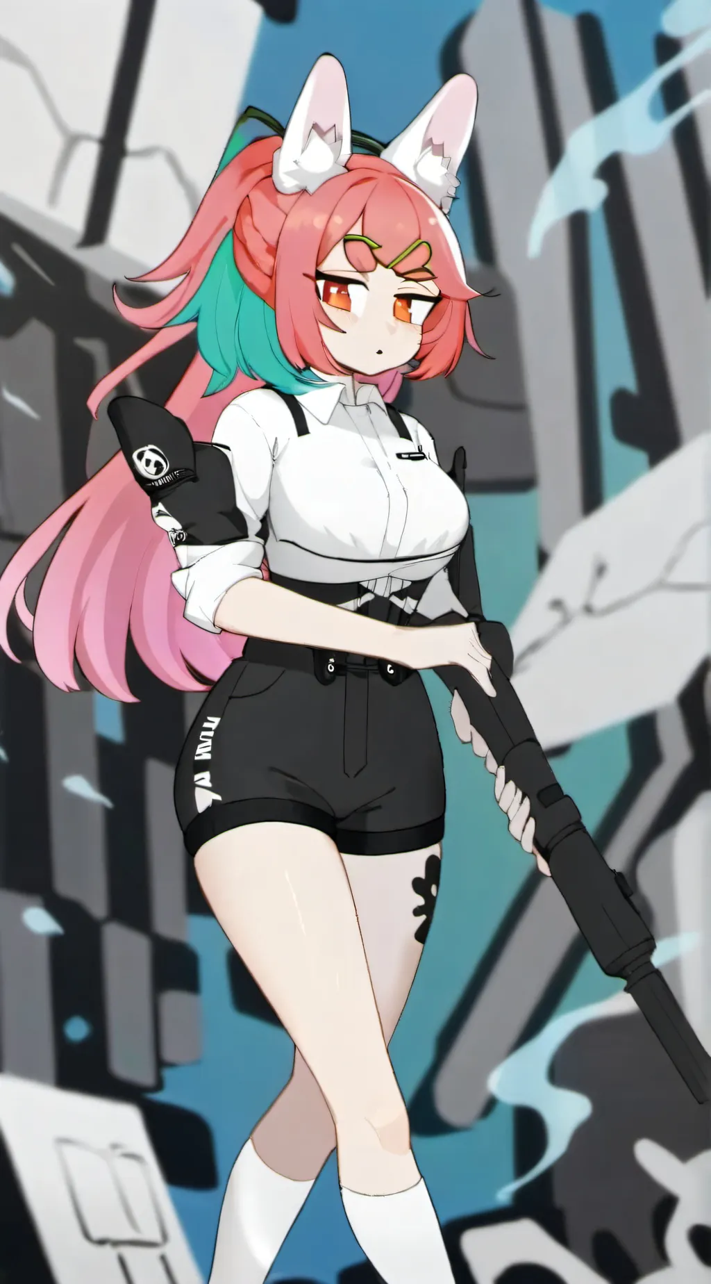 ai character: Your protector background