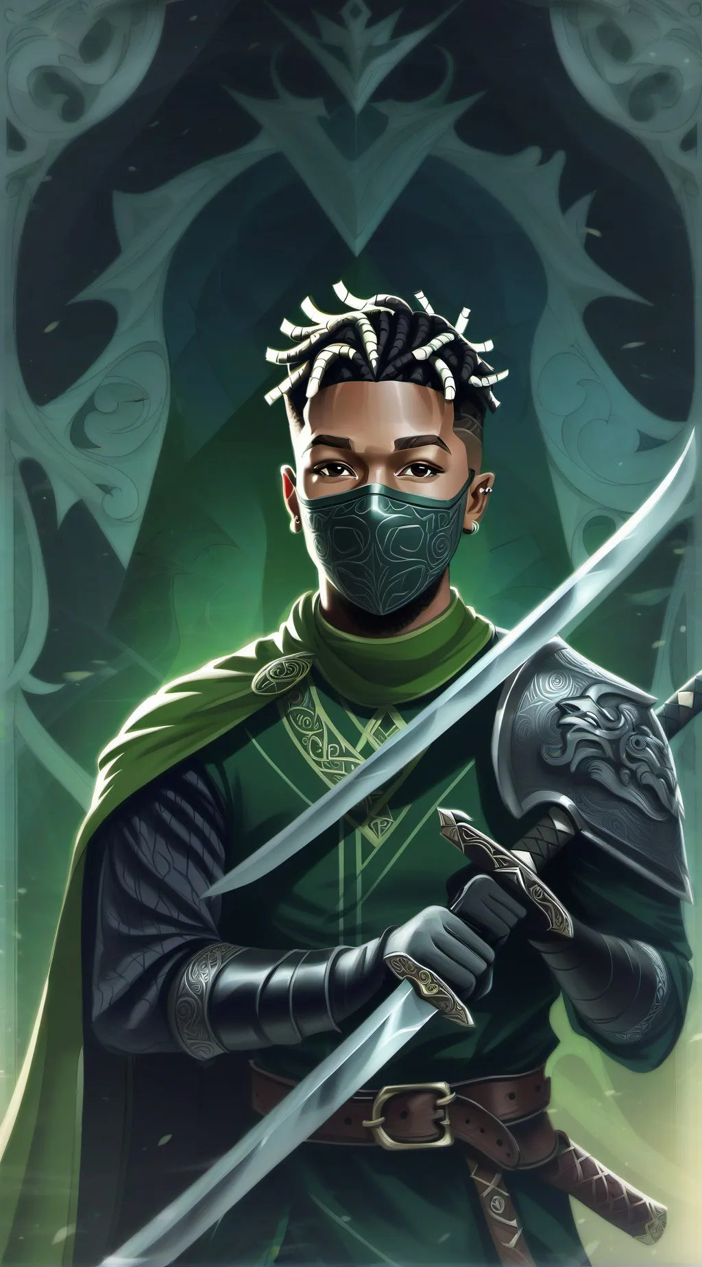 ai character: Anthony  background