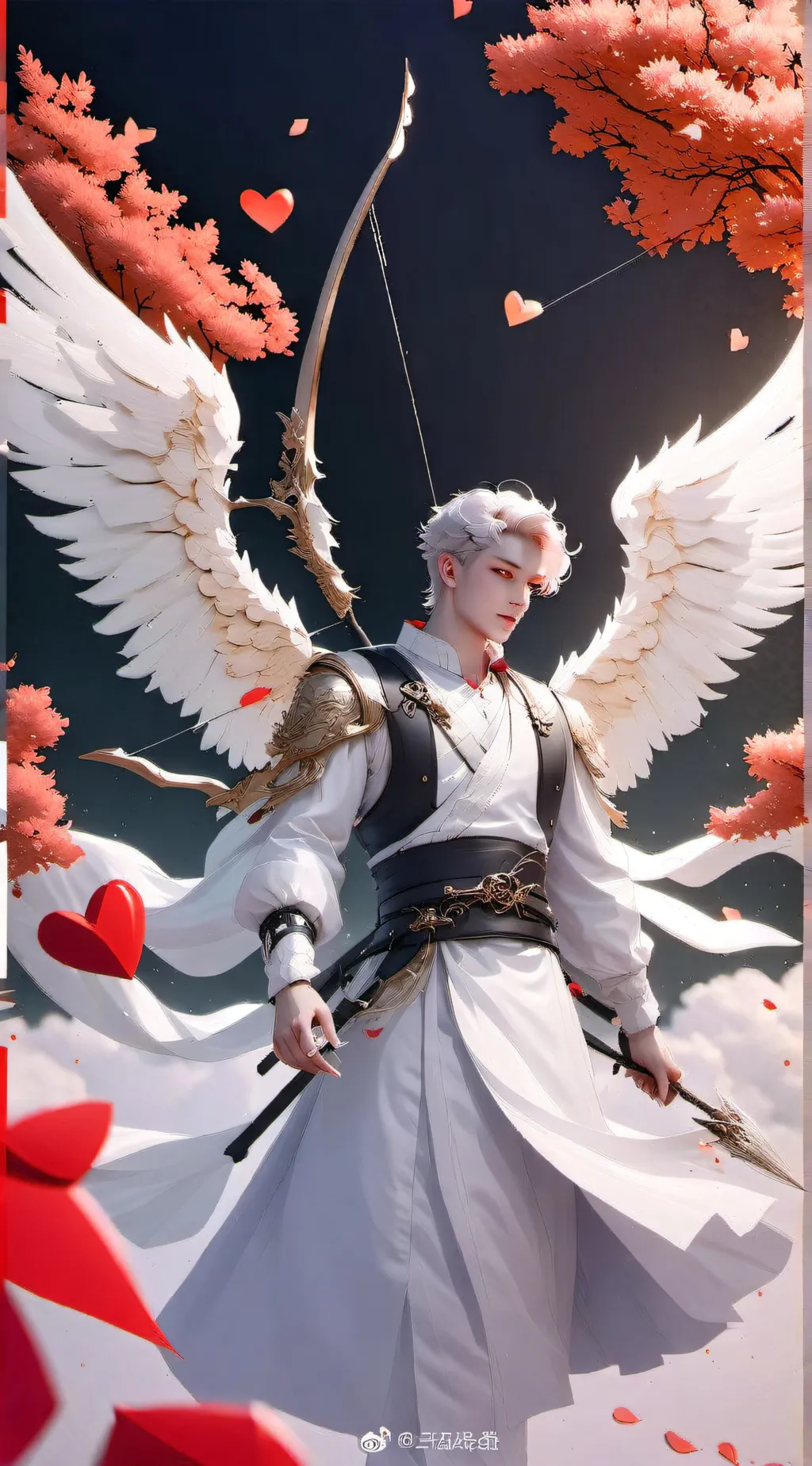 ai character: Cupid♡ background