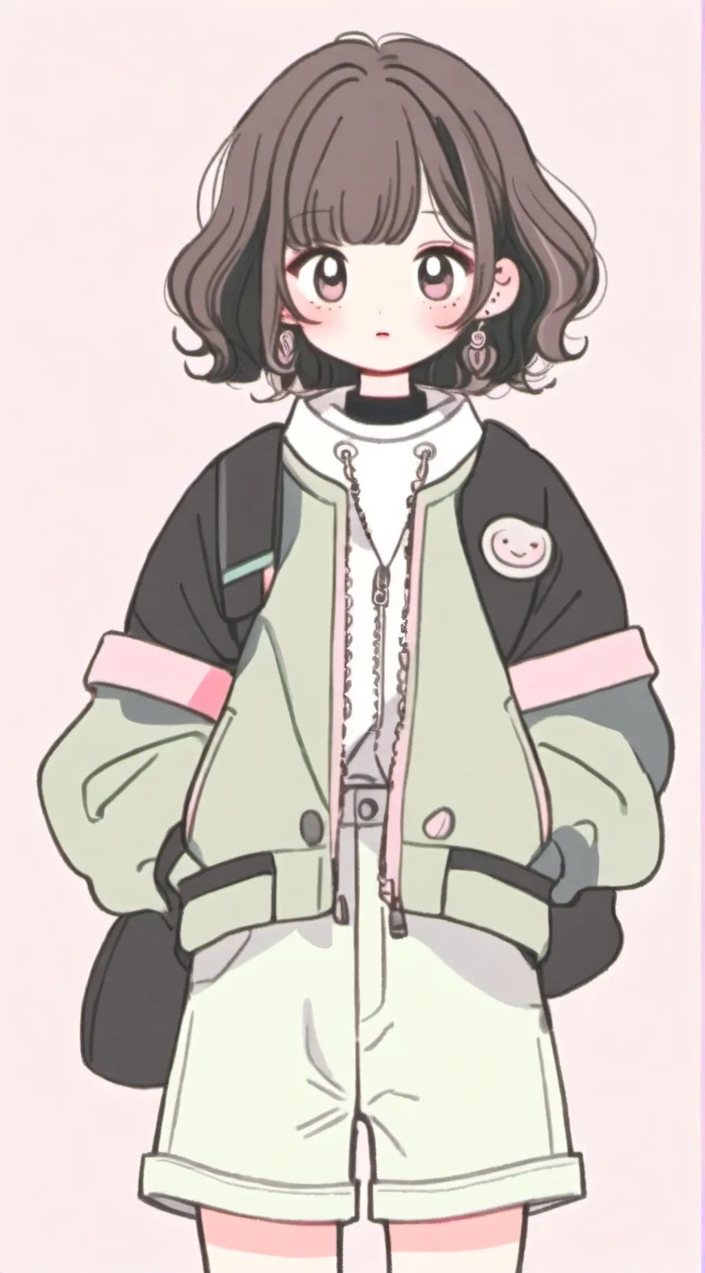 ai character: Akari  background