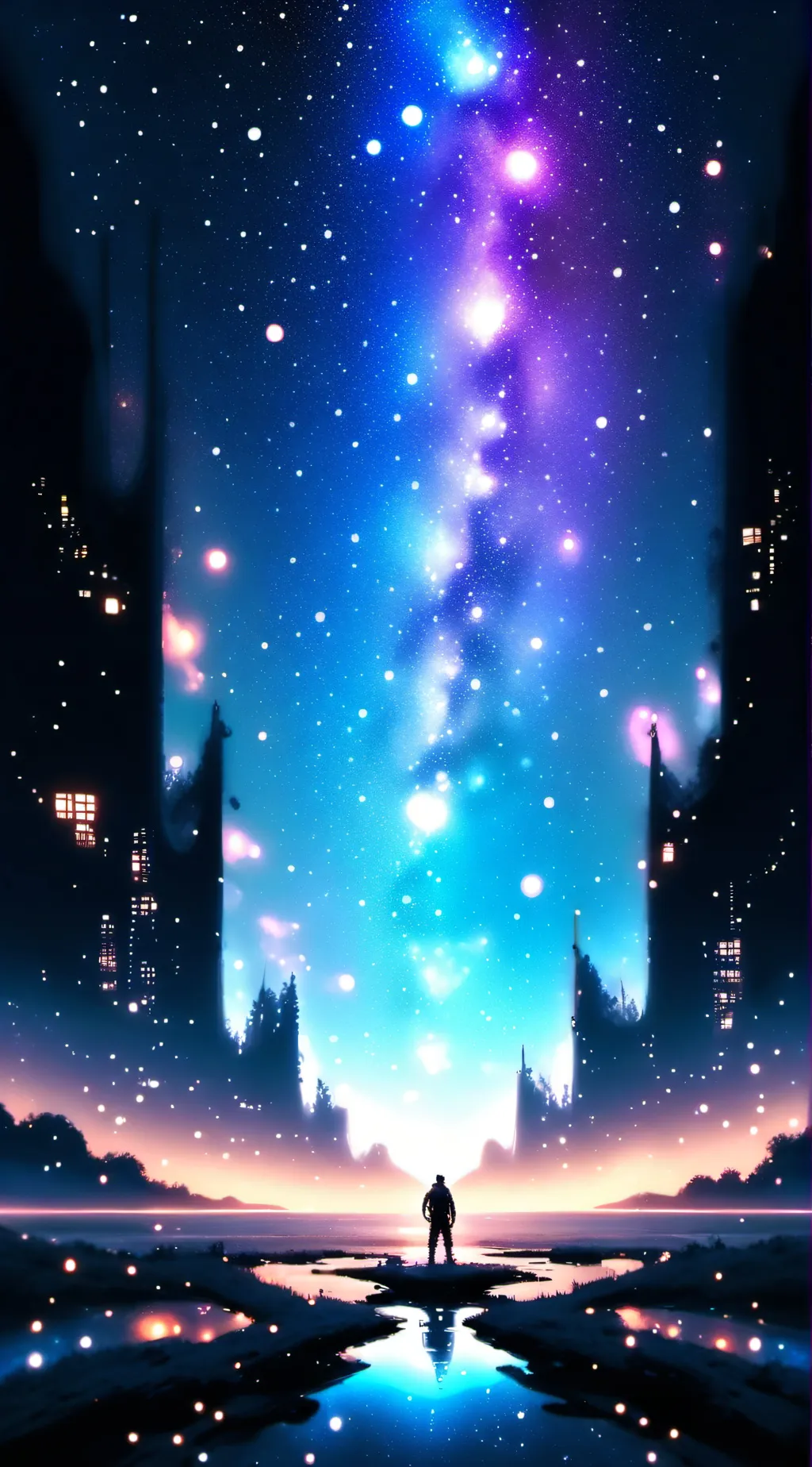 ai character: Sonic.  background