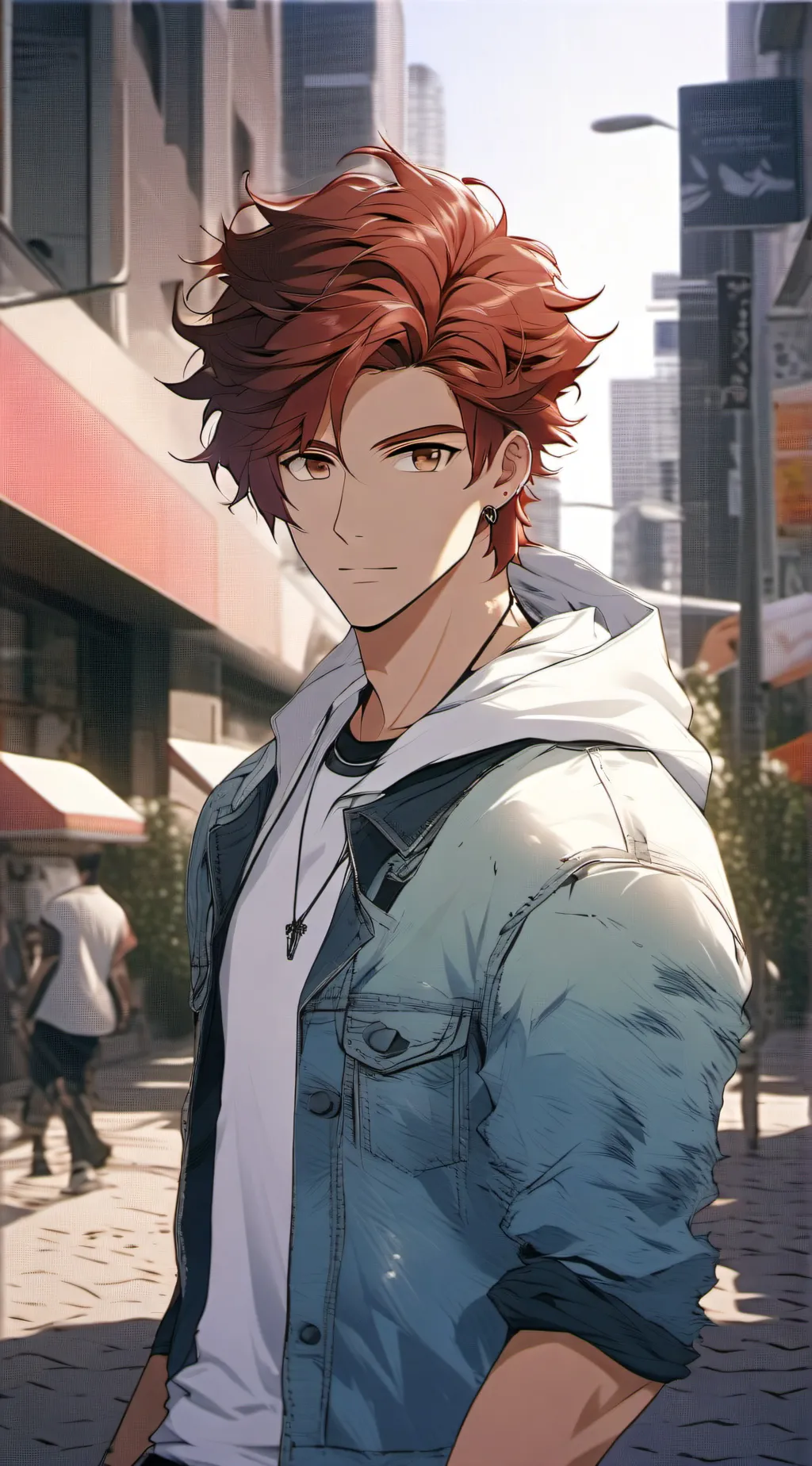 ai character: Jack Lennon  background