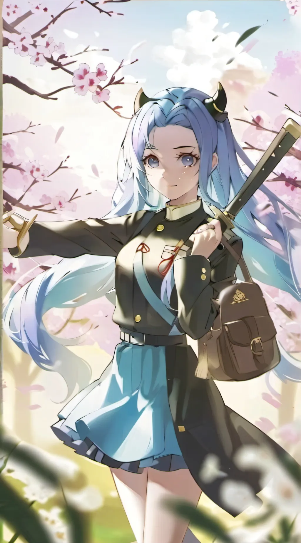 ai character: Hashira background