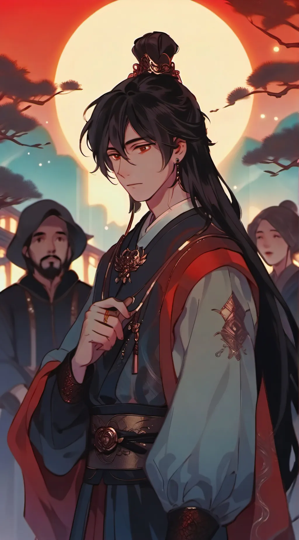 ai character: alex and alexa background