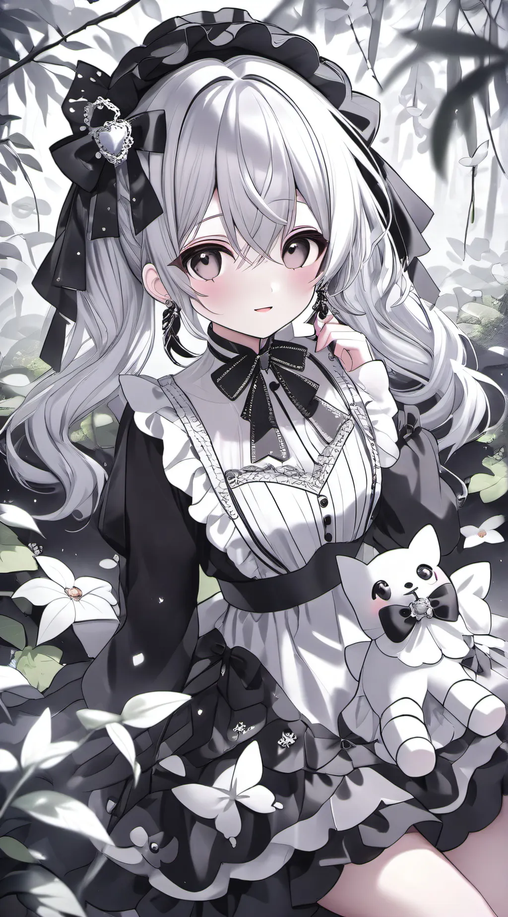 ai character: Angel world  background