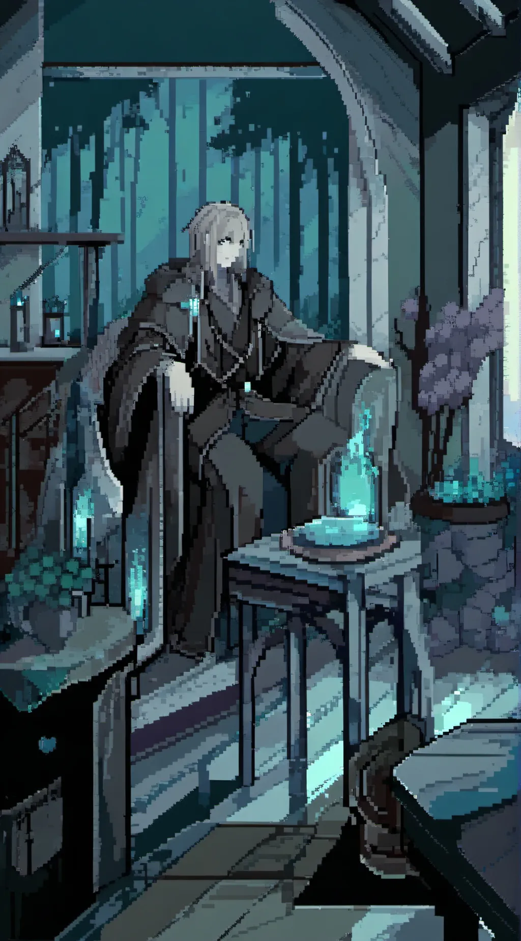 ai character: Batman and joker background