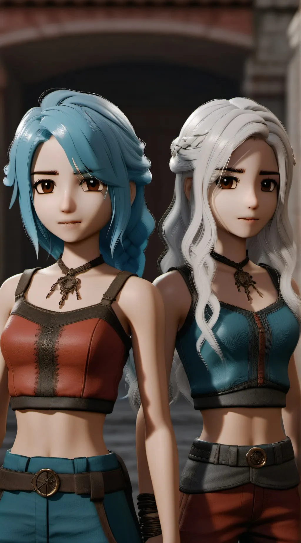 ai character: Solene background