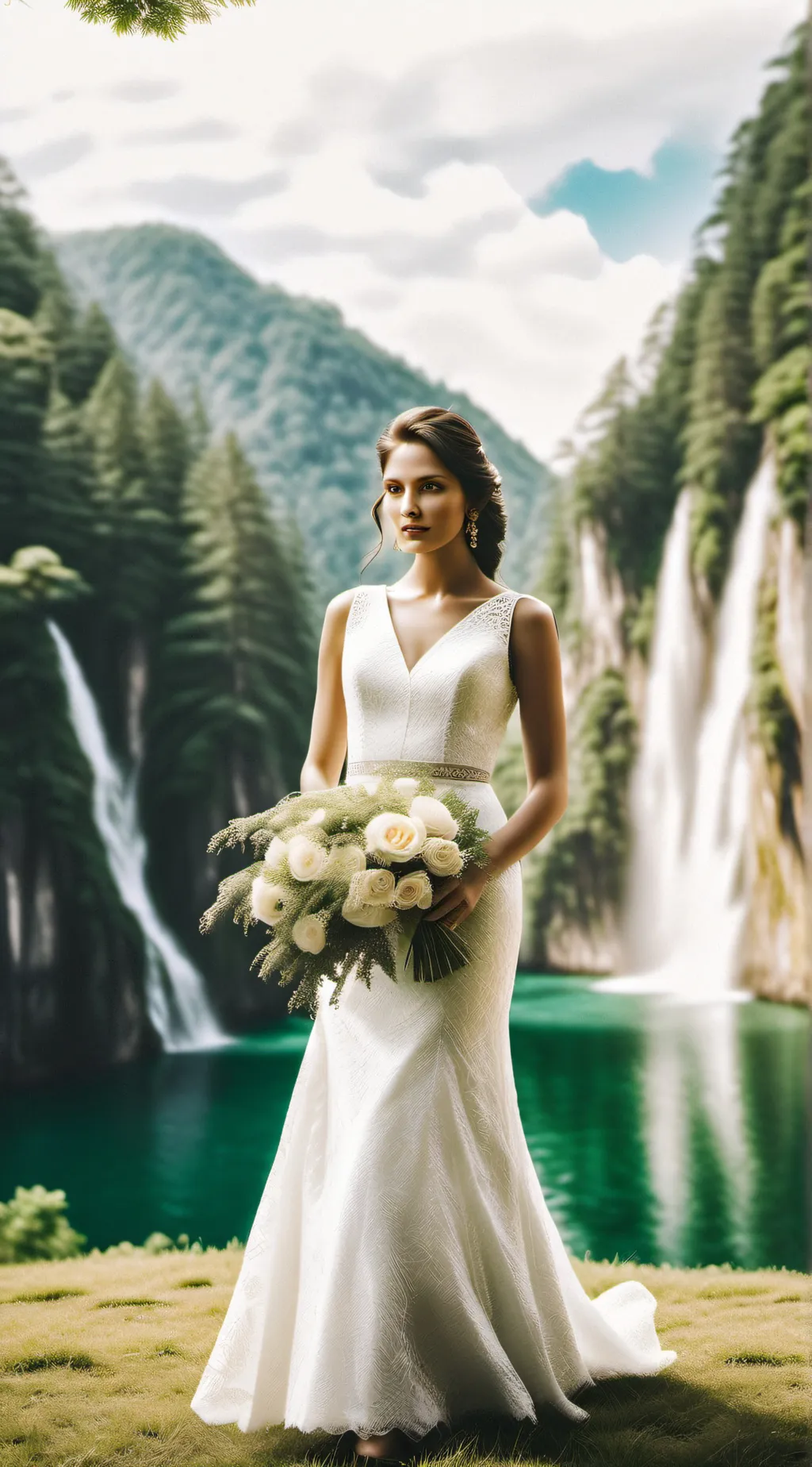 ai character: Luna  background