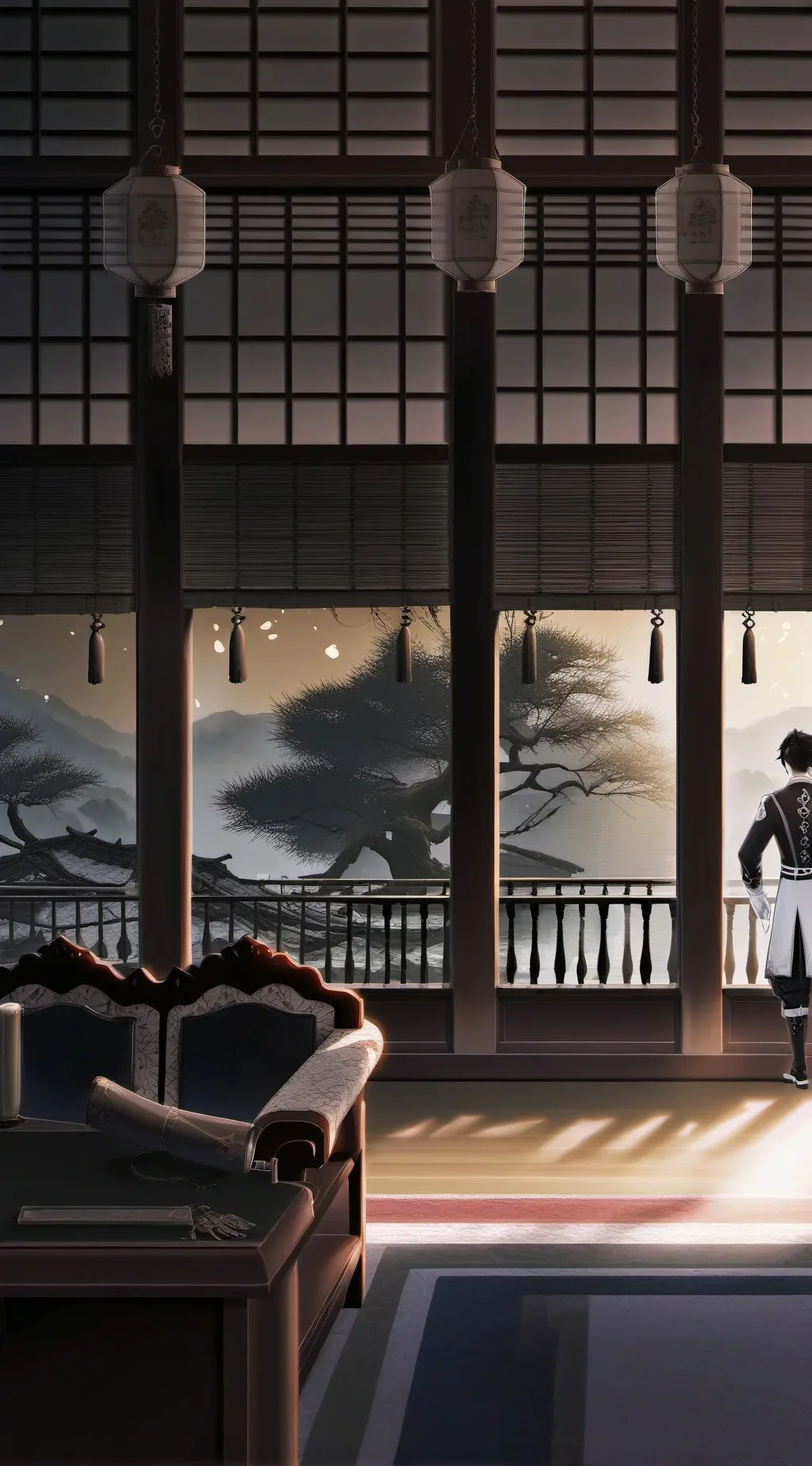 ai character: jjk background