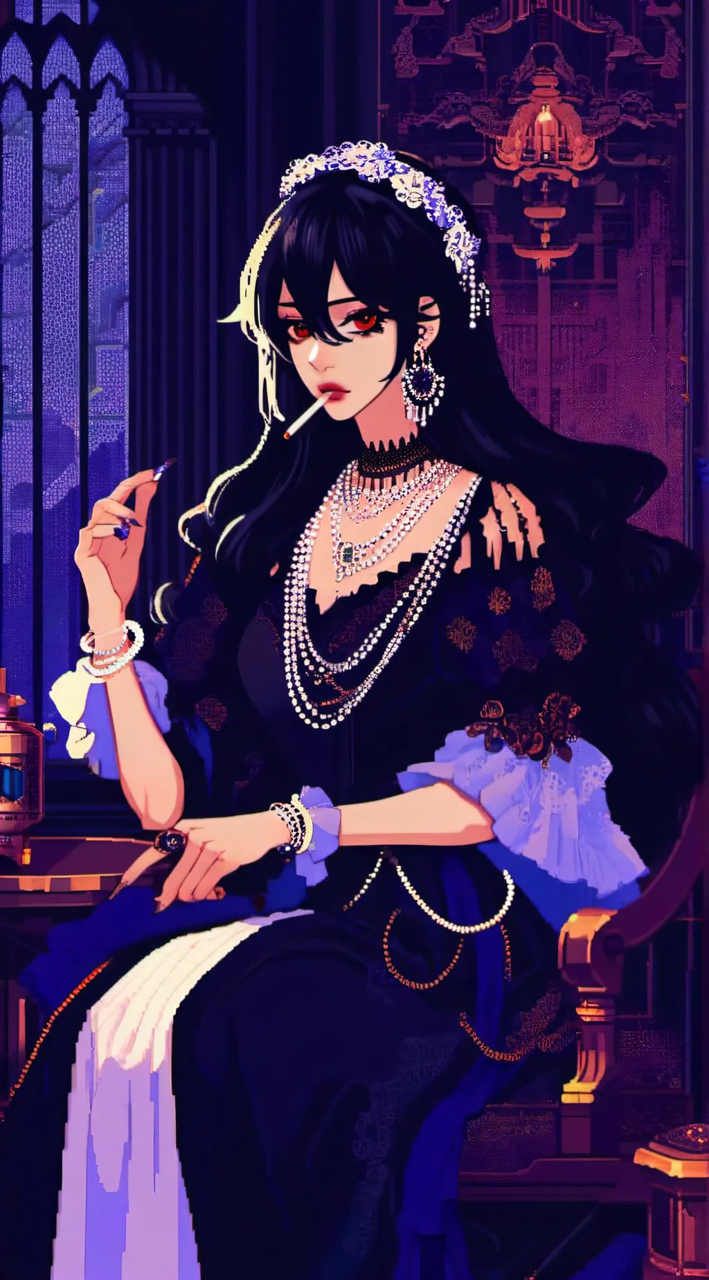 ai character: Emmeline background