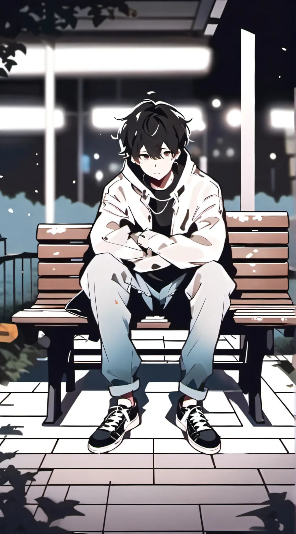 ai character: Mark background