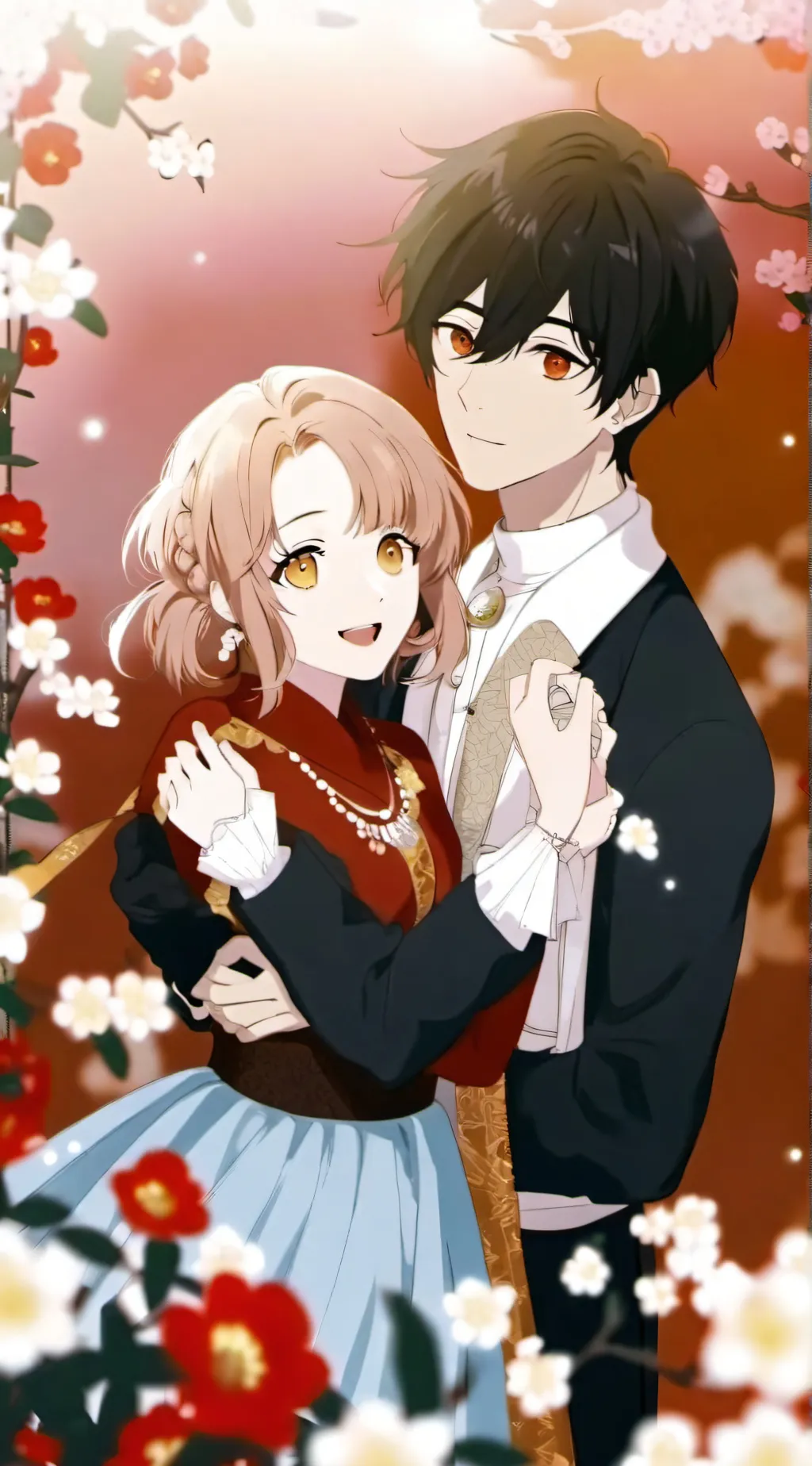 ai character: Girlf background