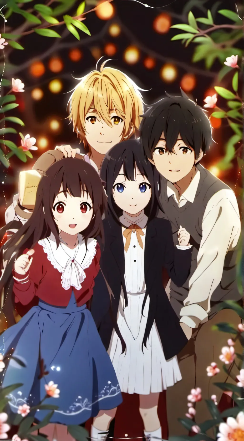 ai character: the triple sibling background