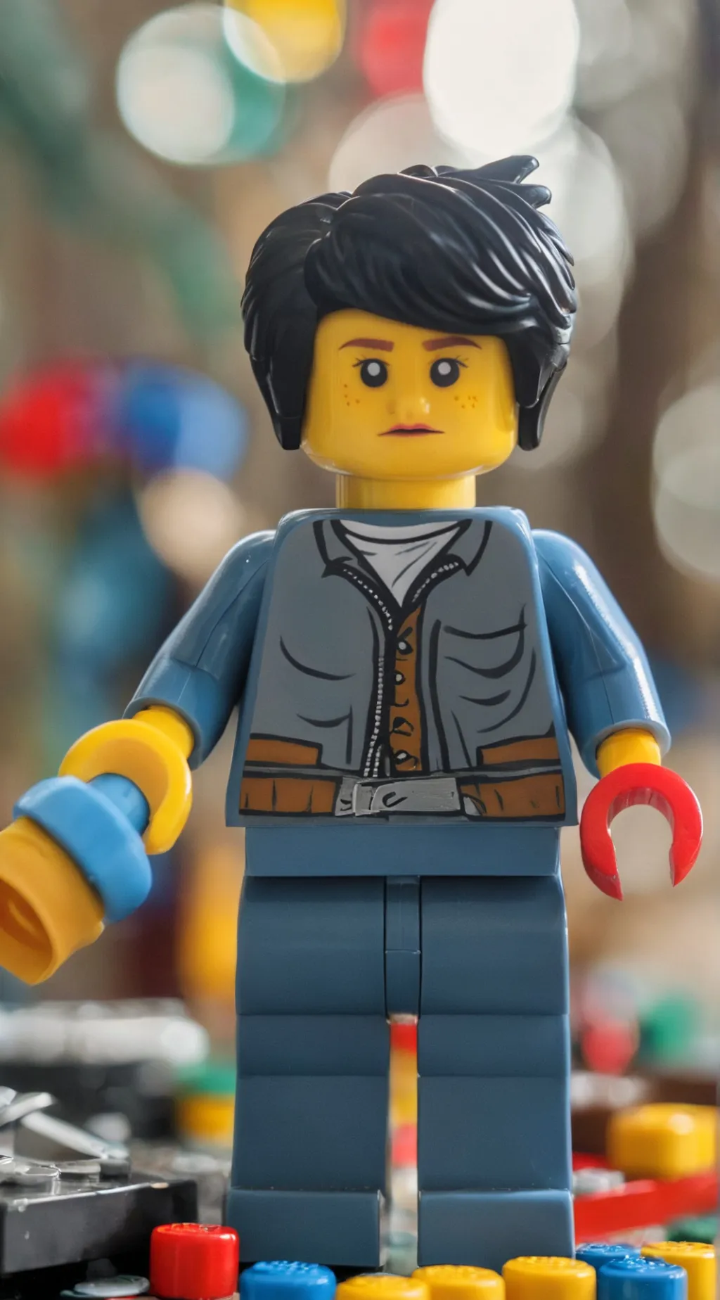 ai character: Lego Lenny background