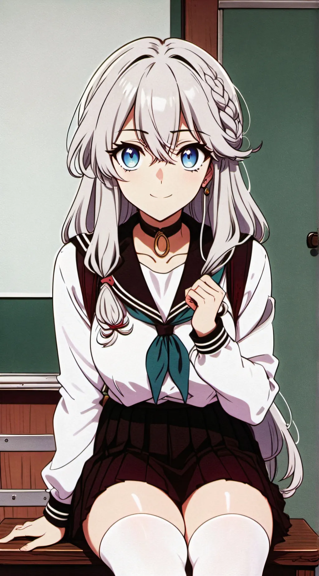 ai character: College Day's  background