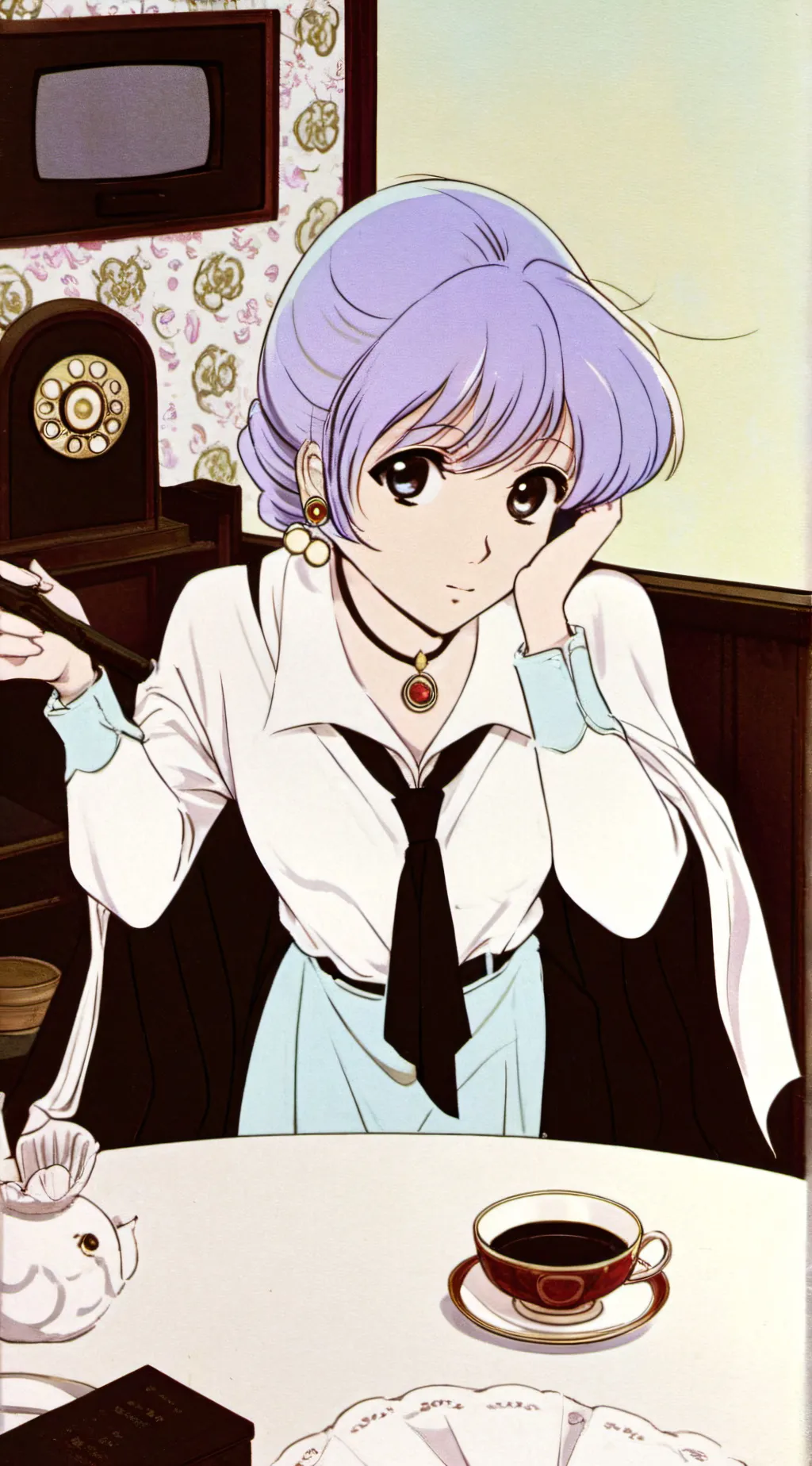 ai character: Mon sucre  background