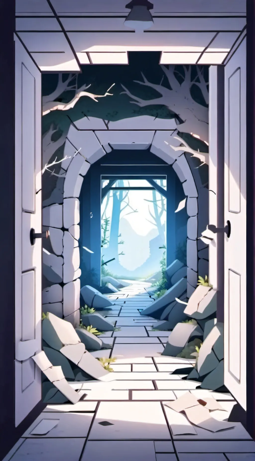 ai character: dw escape room background